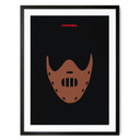 Plakat filmowy inspirowany filmem "Hannibal" - Gomes