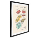 Plakat przedstawiający elementy gry - Bodart