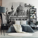 Fototapeta Berlin - czarno-biała - Pokochaj swoje miasto