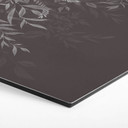Wanddecoratie Elegante wilgentakken in donkergrijs - Ms Tiff - Alu-Dibond