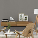 Rasch papier peint intissé, papier peint uni Salsa gris  