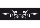 Dekoracja okienna Flourish
