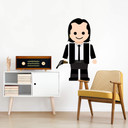 Muursticker Gomes Pulp Fiction - Vincent