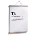Poster Grammatik Tja
