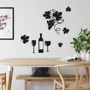 Wallsticker Vin Sæt