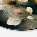 Transient blossoms - Treechild - rund – print på aluminium (Alu-Dibond)