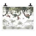 Plakat dla dzieci Kikki Belle - Cheeky monkeys