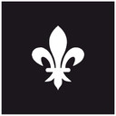 Sticker mural - Décor de Carrelage : Fleur de Lys