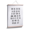 Poster - Das etwas andere Alphabet
