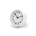 Wecker Weiß minimalistisch - Rund Ø11 cm