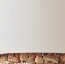 Pendelleuchte Till, braun, 140 x 35 cm, Textil Lampe