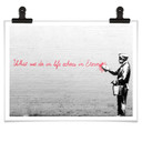 Plakat Banksy - Echa w wieczności