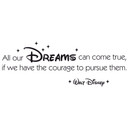 Sticker mural - All our dreams + étoiles fluorescentes