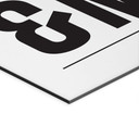 Billede af dig og mig - Alu-Dibond - Kerr-Dineen – print på aluminium (Alu-Dibond)