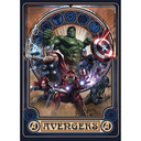 Non-woven tapet - Avengers Ornament - 200 x 280 cm