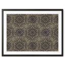 Plakat Mandala Boho Antique Gold - Bloomery Decor