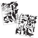 Wandtattoo Unterwasserparadies Set (40-teilig)