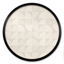 Plakat półokrągły w stylu retro - Bloomery Decor - okrągły