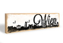 Accroche-clés - Skyline de Vienne + 5 crochets
