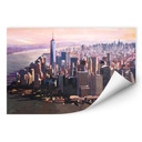 Zelfklevende Poster - Bleichner - Manhattan Freedom