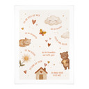 Kinder-Poster - Affirmationen Happy mit Bär und Stern