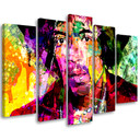 Lærredstryk 5 stykker, Jimmy Hendrix musik