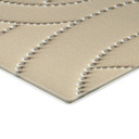 Stænkplade Abstrakte ringe beige - Grande