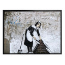 Plakat Banksy - Pokojówka w Londynie