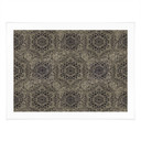 Plakat Mandala Boho Antique Gold - Bloomery Decor