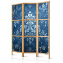 Japanischer Paravent, Raumteiler freistehend, Trennwand - Retro Ornament -  Decorative Motif in Worn