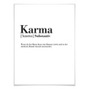 Poster Grammatik Karma