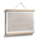 Plakat Namaste z lotosem - Treechild