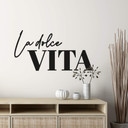 Muursticker La dolce vita - modern