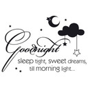 Wallsticker Goodnight sleep tight