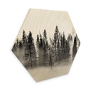 Sekskantet træ Xu - Foggy Forest
