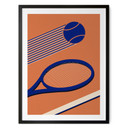 Plakat Retro Tennis - Feist