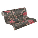 A.S. Création Cuba - Papier peint intissé fleuris, brun