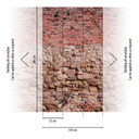 Fototapeta kamień czerwony brąz - tapeta włókninowa Industrial Livingwalls - matowa i gładka