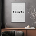 Stoffbild Typograife - Knorke