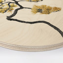 Obraz drewniany Bonsai w równowadze - Amini - Okrągły