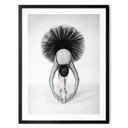 Plakat Pentony MA - Ballerina czarno-biały