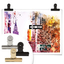 Plakat Hugonnard - Akwarela: Empire State Building