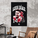 Canvastavla FCB - Luis Díaz 2026/27