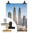 Plakat Kolombo - Petronas Towers w Kuala Lumpur