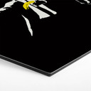 Hexagone - Alu-dibond Banksy - Pulp Fiction