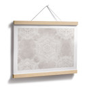 Plakat Soft mandala na szaro-beżowym tle - Bloomery Decor