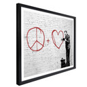 Plakat Banksy - Lekarz spokojnych serc