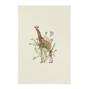 Obraz tkaniny z żyrafą w kwiaty - Frida Floral Studio