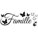 Sticker mural - Famille 5 cadres inclus
