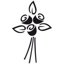 Sticker mural - Bouquet de roses